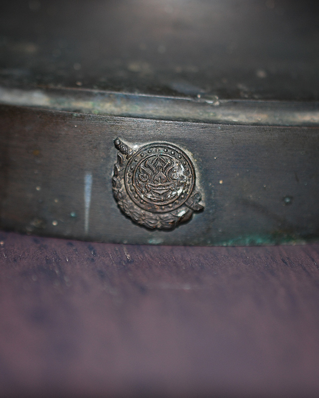 พระบรมรูป รัชกาลที่4 กรมตำรวจ สร้างปี 2531 เนื้อโลหะ