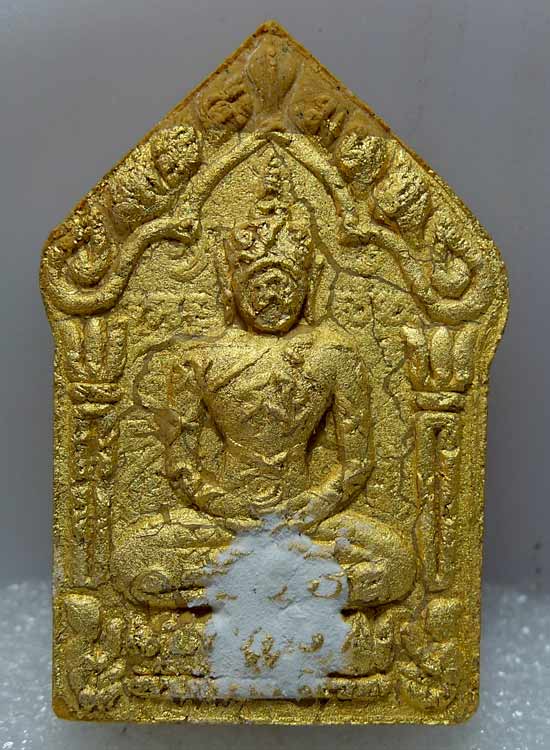  พระขุนแผนผงพรายกุมารเนื้อเหลืองปั๊มสองหน้า... 