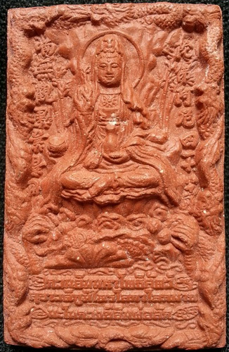 พระโพธิสัตว์ เจ้าแม่กวนอิม อ.หม่อม นิรนามไตรภูมิ ปี ๔๘ เนื้อดินครับ