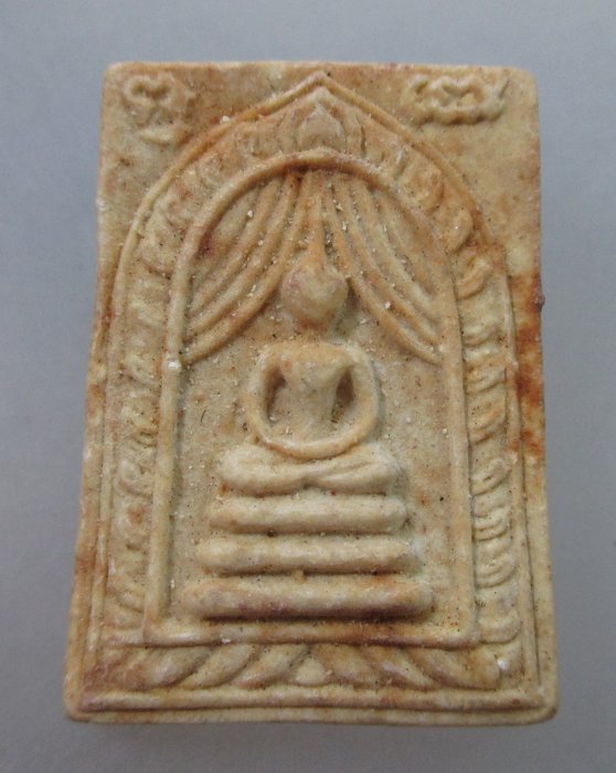 20 B พระสมเด็จแหวกม่านหลวงพ่อทองกลึง วัดเจดีย์หอย จ ปทุมธานี