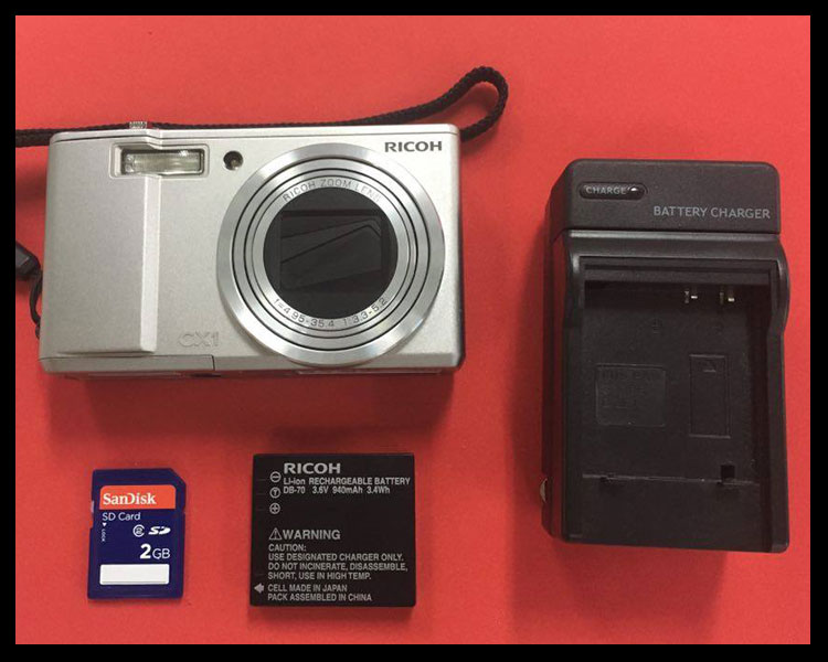 กล้องถ่ายภาพพระเครื่อง RICOH CX1 สุดยอดมาโคร 1 ซม.