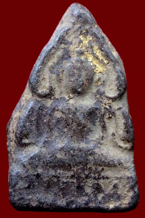 *พุทธชินราช กรุวัดเสาธงทอง สุพรรณฯ เนื้อดินผสมว่าน*