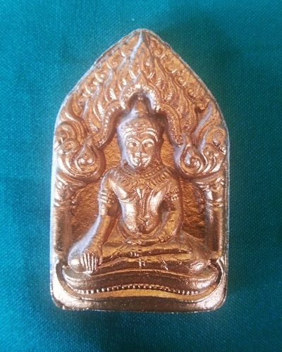 พระขุนแผนยอดขุนพลผงพรายกุมาร นะอกแตก หลวงพ่อสาคร  เนื้อว่านสบู่เลือด ตะกรุดเงินคู่//2