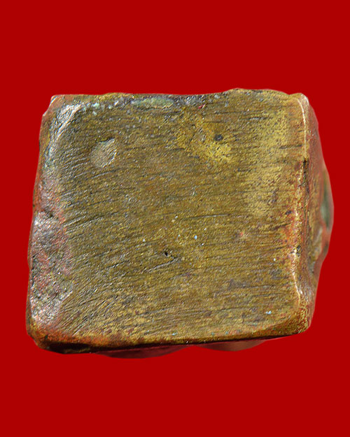 รูปหล่อฐานเต๋า หลวงพ่อเขียน วัดถ้ำเณร จ.พิจิตร เนื้ออมแดง นิยมครับ