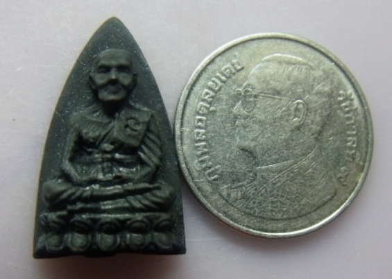 **วัดใจ**หลวงปู่ทวด วัดช้างให้ พิมพ์หลังเตารีด**สวยๆ พร้อมกล่องเดิม