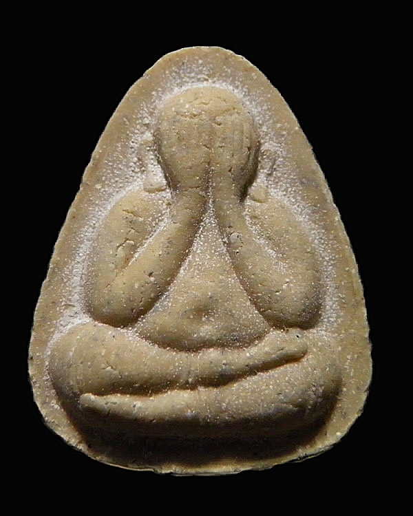 พระปิดตา แช่น้ำมนต์ เนื้อเกสร รุ่นไตรมาส ปี 2537หลวงพ่อยิด วัดหนองจอก วัดหนองจอก อ.กุยบุรี จ.ประจวบค