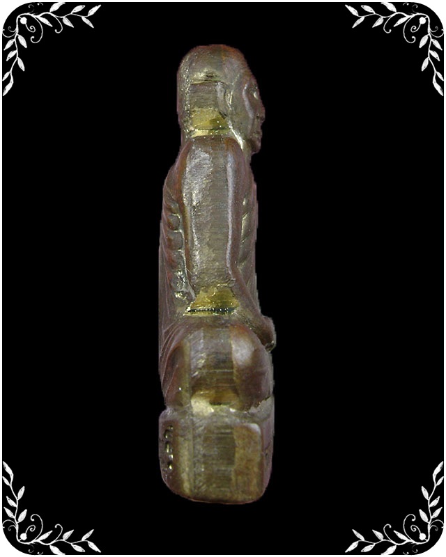 รูปหล่อปั้ม หลวงพ่ออุ้น วัดตาลกง หลังลายเซ็น