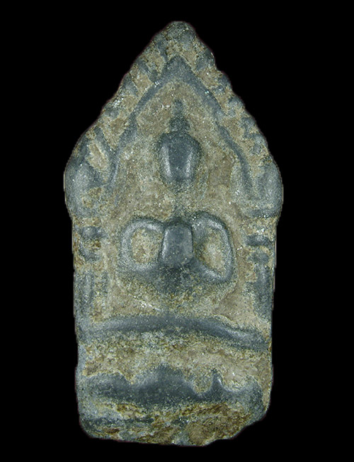 พระขุนแผน เนื้อชิน หลังยันต์ หลวงพ่อกวย