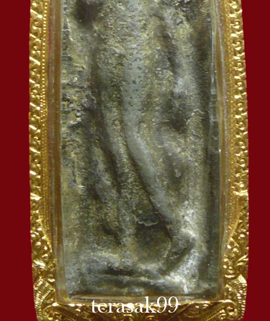 พระลีลา กรุวังหิน เนื้อชินเงิน พิษณุโลก พร้อมบัตรรับรองเวปเพื่อนบ้าน