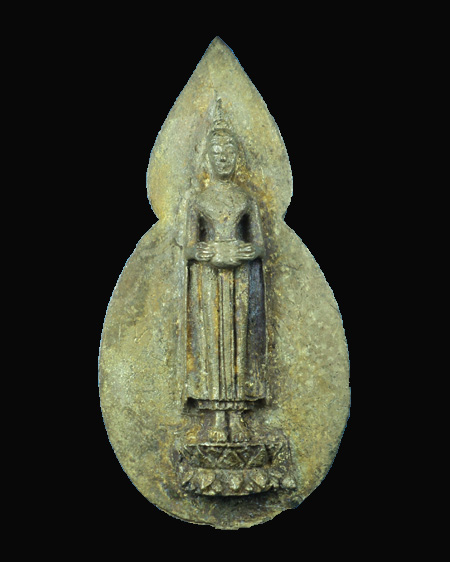 หลวงพ่อบ้านแหลม เนื้อทองระฆัง วัดคู้ สนามจันทร์ 