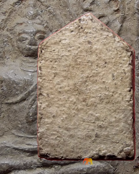 พระชินราชซุ้มเรื่อนแก้ว เนื้อดิน กรุกระต่ายแกลบ วัดเขาพนมเพลิง จ.สุโขทัย(รหัส 1116)