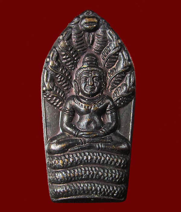 ((เคาะเดียว)) เหรียญพระปรกใบมะขาม หลวงปู่หงษ์ พรหมปัญโญ วัดเพชรบุรี จ.สุรินทร์ ...56