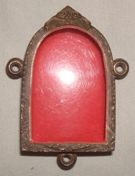 ตลับเงินใส่พระซุ้มกอ สามห่วง ขนาดพิมพ์ใหญ่