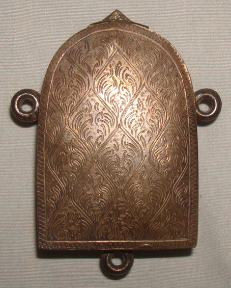 ตลับเงินใส่พระซุ้มกอ สามห่วง ขนาดพิมพ์ใหญ่