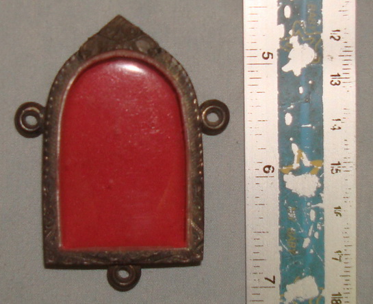 ตลับเงินใส่พระซุ้มกอ สามห่วง ขนาดพิมพ์ใหญ่