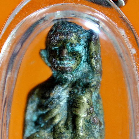 รูปหล่อโบราณพระสีวลี ยุคแรก หลวงพ่อแฉ่ง วัดบางพัง จ.นนทบุรี