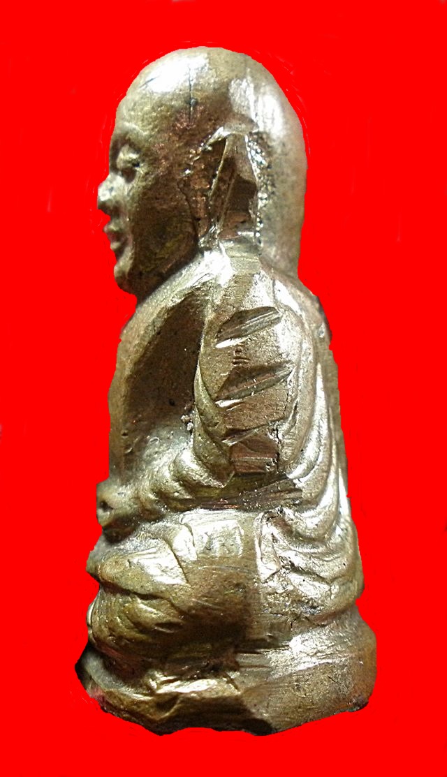 รูปเหมือนหลวงพ่อเงินอุดกริ่งปี16หลังเลข2ก้นวงเดือน วัดบางคลาน