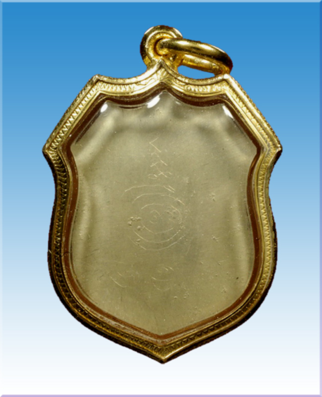 พระพรหม หลวงปู่คร่ำ อัลปาก้า หลังเรียบ มีจาร สร้าง 3 องค์ ปี251x