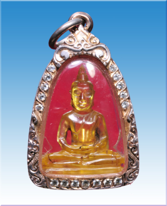 พระพิมพ์สมาธิหินจุ้ยเจีย พระรัตนชาติ  บุษย์น้ำทอง กรุฮอดแห่งอาณาจักรล้านนาอายุ 1300 ปี