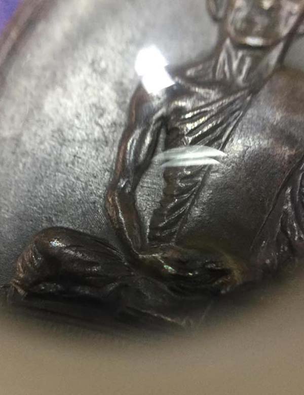 เหรียญนักกร้ามเจ้าคุณนรฯ เลี่ยมพร้อมใช้