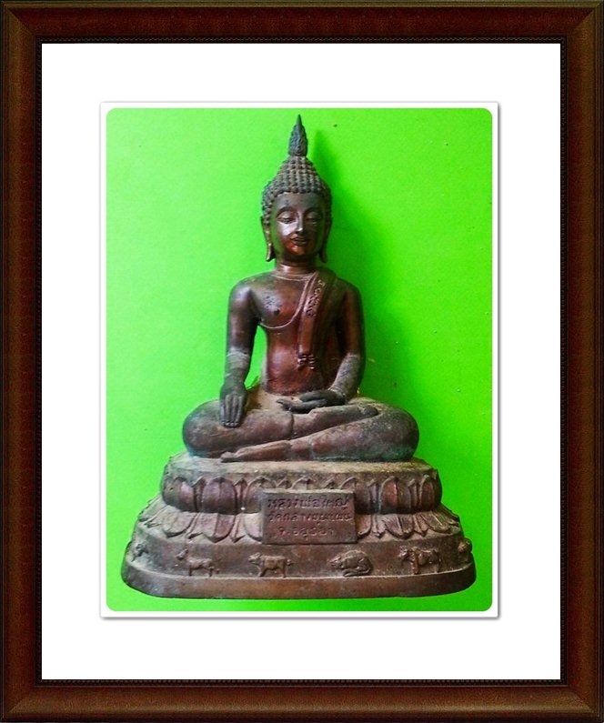 พระบูชา หลวงพ่อใหญ่ วัดกลางขุนแผน จ.อยุธยา