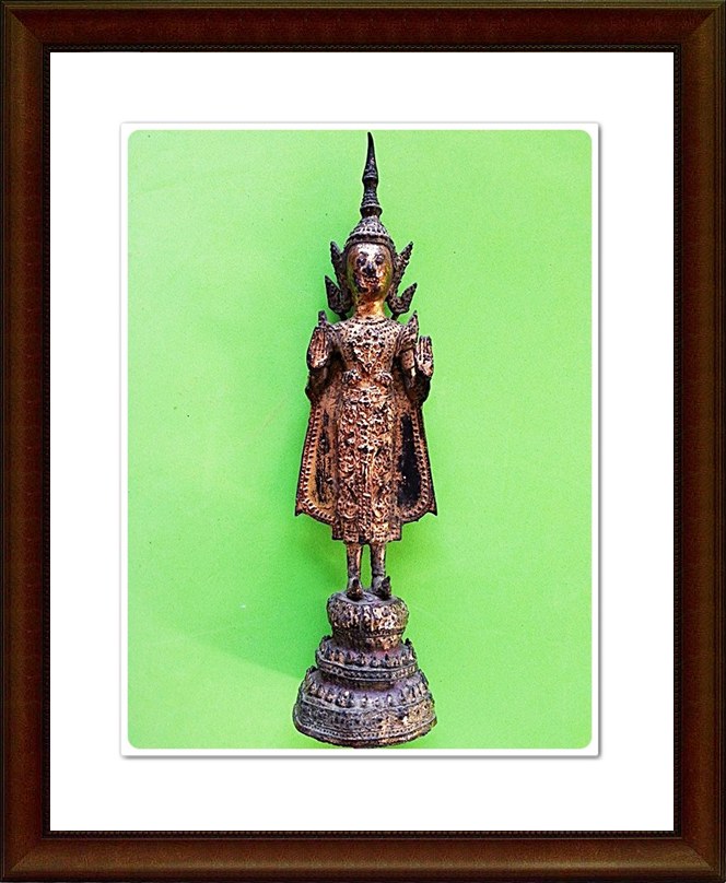 พระบูชารัตนะ ปางห้ามสมุทร ชุดเล็ก