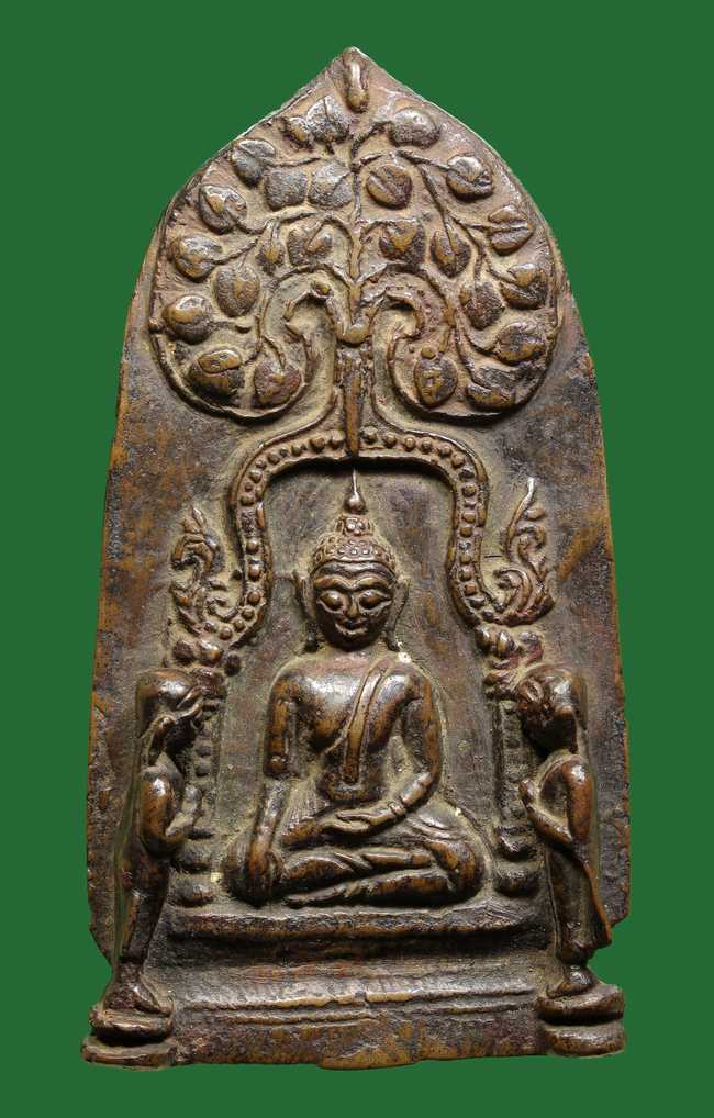 ตำนานพระหายาก เมืองกำแพงเพชร พระกำแพงคู่สวดอุปฌาย์ พิมพ์นอกเสา เนื้อสำริด กรุอาวาสใหญ่