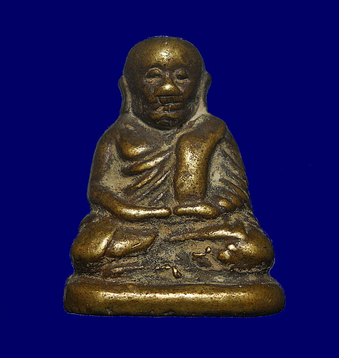 รูปหล่อหลวงพ่อเงิน รุ่นปืนแตก วัดคงคาราม (บางคลานใต้) 