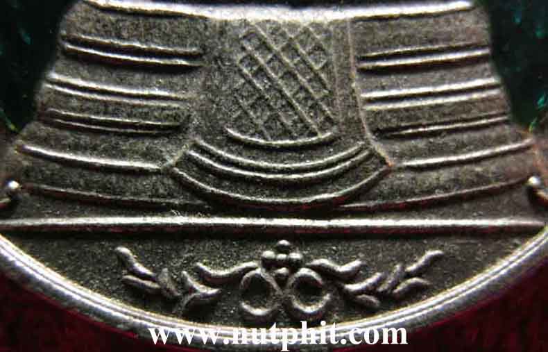 75*พระพุทธโสธรลงยาสีเขียว รุ่น"อุโบสถหลังใหม่" วัดโสธร แปดริ้วแท้ ๆ ครับ