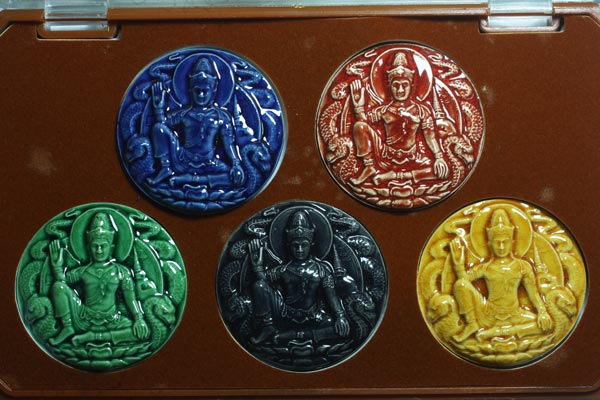 ชุดกล่องกรรมการ ท้าวจตุคามรามเทพ รุ่นโคตรเศรษฐี ปีมหามงคล พุทธาภิเษก 7 พีธี 7 วาระ ณ วัดพระมหาธาตุฯ 