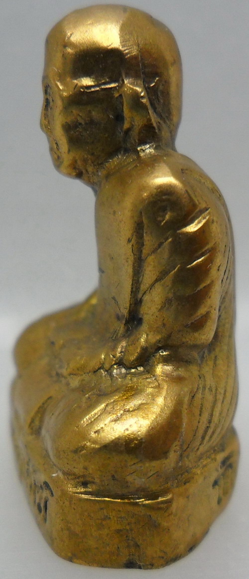 หลวงพ่อสงฆ์วัดเจ้าฟ้าศาลาลอยปี2513(ทองเหลือง)รุ่นสร้างเขื่อน