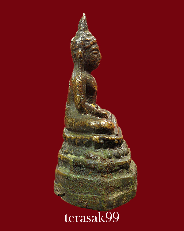 พระกริ่ง ร.ด.ปี2506 เนื้อทองผสม พิมพ์ฐานสูง(ไม่อุดกริ่ง) องค์ที่2