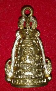 หล่อระฆังหลวงพ่อเปิ่น วัดบางพระ ปี2543 อุดผงฝั่งตะกรุดเงิน เคาะเดียว