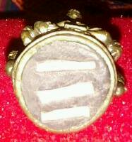 หล่อระฆังหลวงพ่อเปิ่น วัดบางพระ ปี2543 อุดผงฝั่งตะกรุดเงิน เคาะเดียว