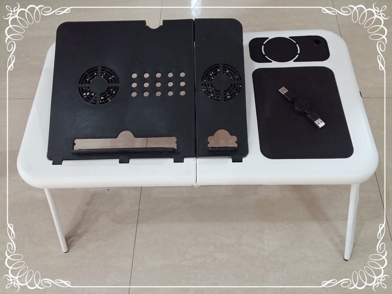 โล็ะสต็อกถูกๆ เคาะเดียว (320 บาท) E - Table โต็ะวางโน็ตบุคเอนกประสงค์