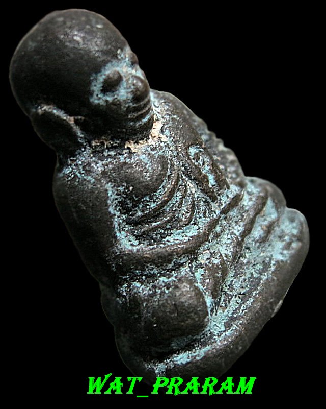 รูปหล่อหลวงพ่อเงิน วัดบางคลาน รุ่นฟ้าคำรณ  ปี34 สภาพเดิมๆ กล่องเดิมๆ