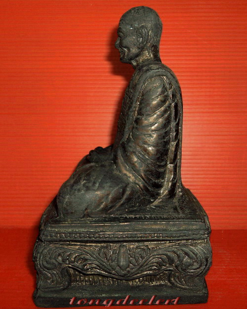 รูปหล่อบูชาหลวงพ่อพรหม วัดช่องแค จ.นครสวรรค์ รุ่นพรหมวิหาร สภาพผิวหิ้งเดิม ๆ ค่ะ