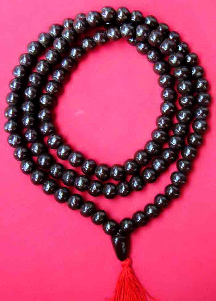 ***สร้อยประคำเหล็กน้ำพี้ 108 เม็ด*** จากบ่อเหล็กน้ำพี้ อุตรดิตถ์ เส้นผ่าศูนย์กลางเม็ด 10 มิล ขนาดควา