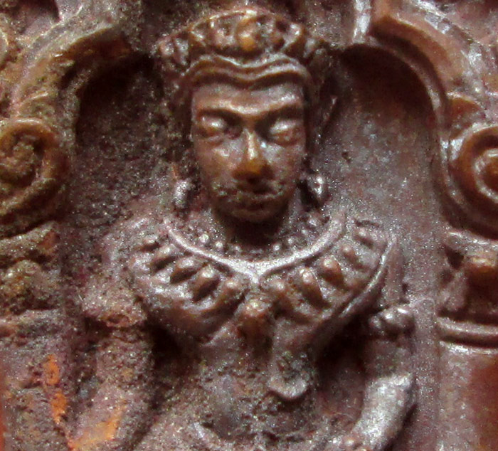 พระยอดขุนพล บ้านค่าย รุ่นแรก หลวงพ่อสาคร วัดหนองกรับ พิมพ์เล็กเนื้อสำริด