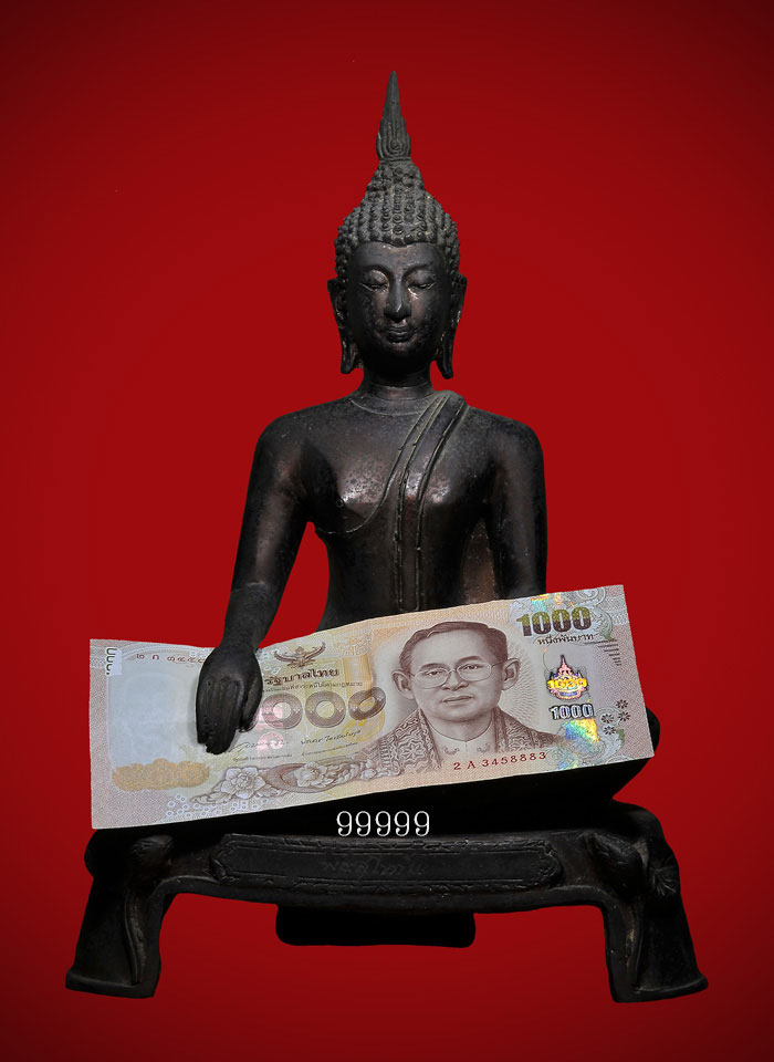 วัดแค จ.อยุธยา หน้าตัก 6 นิ้ว 3 ขา