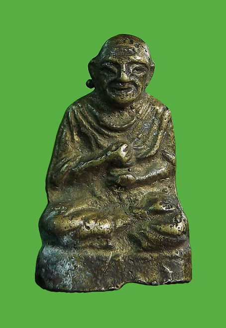  รูปหล่อสมเด็จพุฒาจารย์ (โต พรหมรังสี) วัดระฆัง หลวงปู่นาคสร้าง ปี 2495