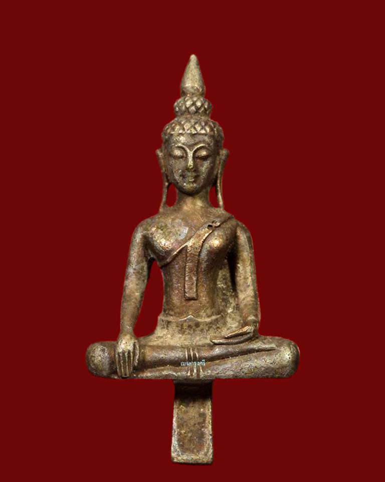 พระยอดธง กรุวัดชะเมา นครศรีธรรมราช เนื้อเงิน...หายากครับ