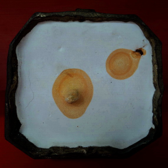 รูปหล่อยืนหลวงพ่อโอภาสี อาศรมบางมด สูง 13.5 นิ้ว สวยมากค่ะ