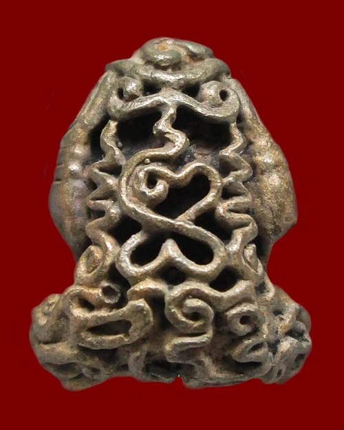 พระปิดตามหาอุตม์ หลวงปู่หงษ์ พรหมปัญโญ วัดเพชรบุรี จ.สุรินทร์ รุ่น"ชุมพลประเสริฐ" ปี๒๕๕๓ เนื้อนวโลหะ