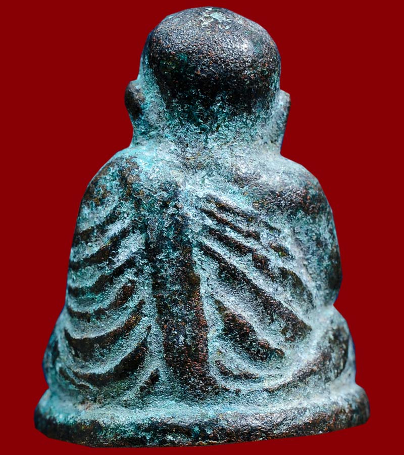 หลวงพ่อเงิน วัดบางคลาน จังหวัด พิจิตร รุ่นปืนแตก พิมพ์นิยม เศ ียรโต ปี ๒๕๒๘ (๓)