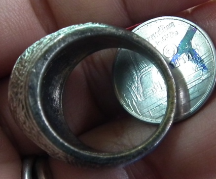 หลวงปู่หงษ์ สุรินทร์ แหวน ชุบเงิน