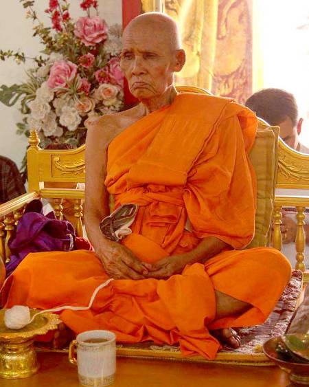 เหรียญหลวงพ่อหวล วัดพุทไธสวรรค์ รุ่น อายุยืน เนื้อทองแดงรมมันปู (1)