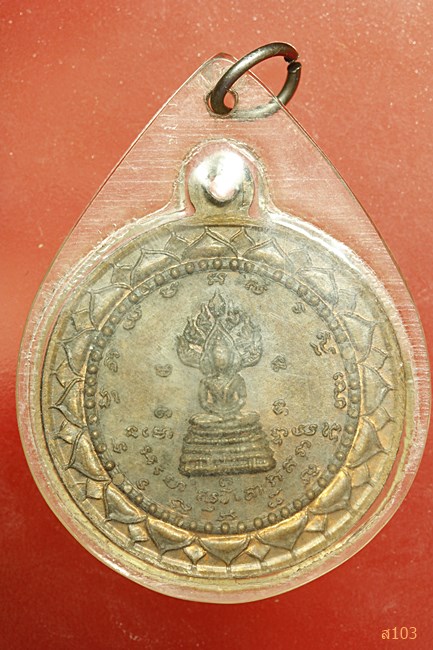 เหรียญเจ้าคุณนร หลังพระนาคปรก