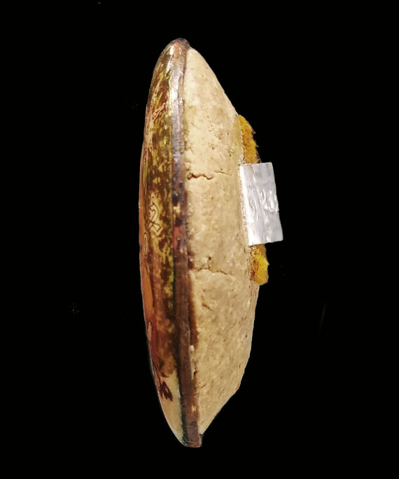 ล็อกเก็ตหลวงปู่หมุน ปี43 อายุ106 ปี รุ่นเสาร์ห้า บูชาครู  ฝังตะกรุต ตอกโค๊ต ถุงเงิน หมายเลข 2328