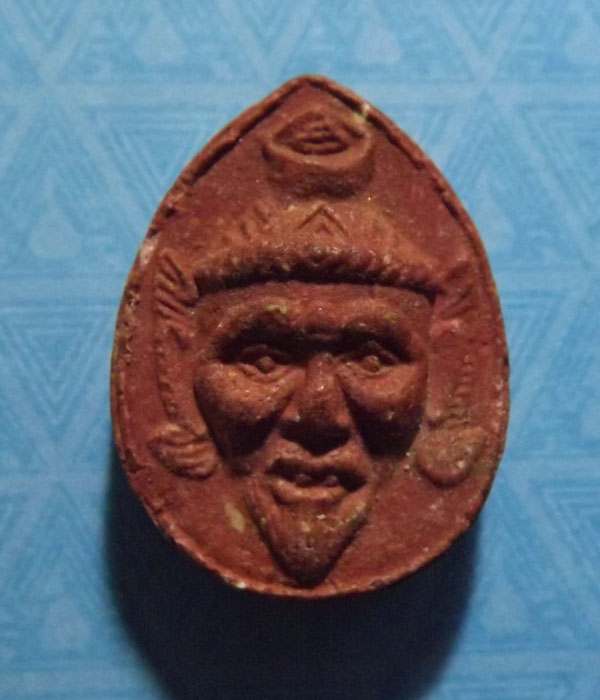 พ่อแก่ฤษี หลวงพ่อสาคร วัดหนองกรับ จ.ระยอง ปี2530(ผสมผงพรายกุมาร)